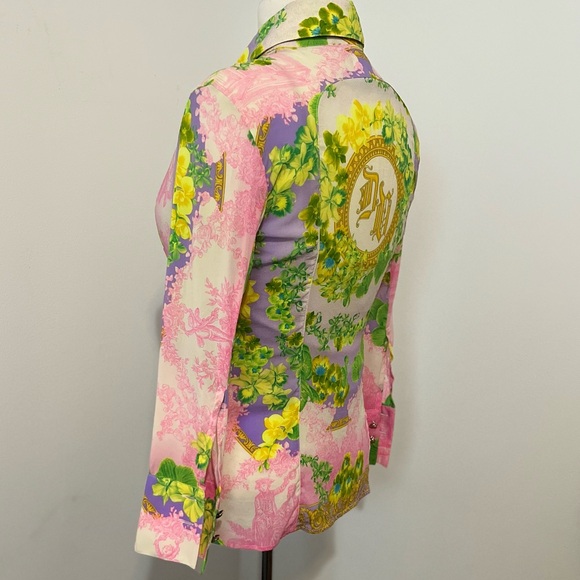 Versace Spring 2004 Silk Blouse - Picture 4 of 10